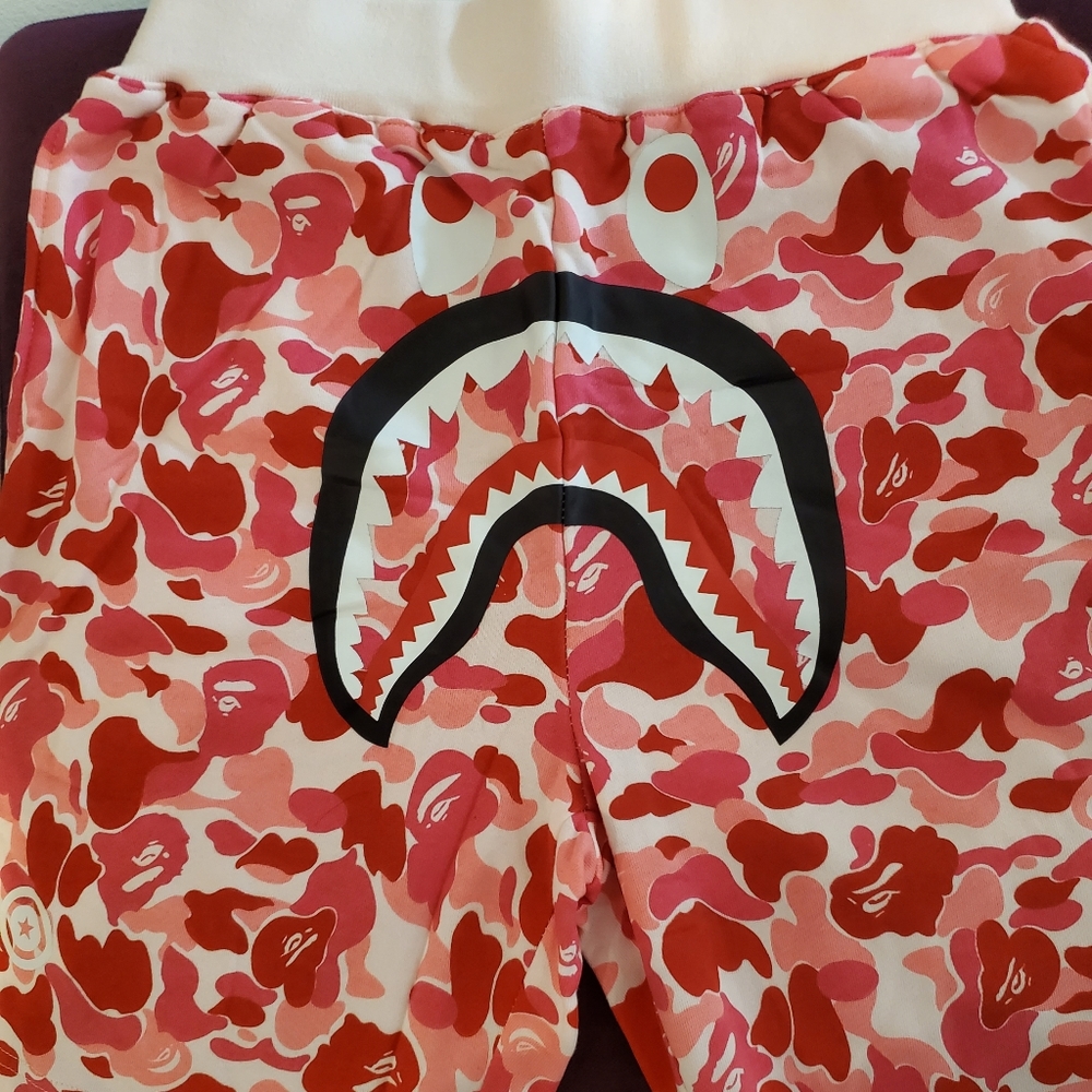 Bape Pink shorts